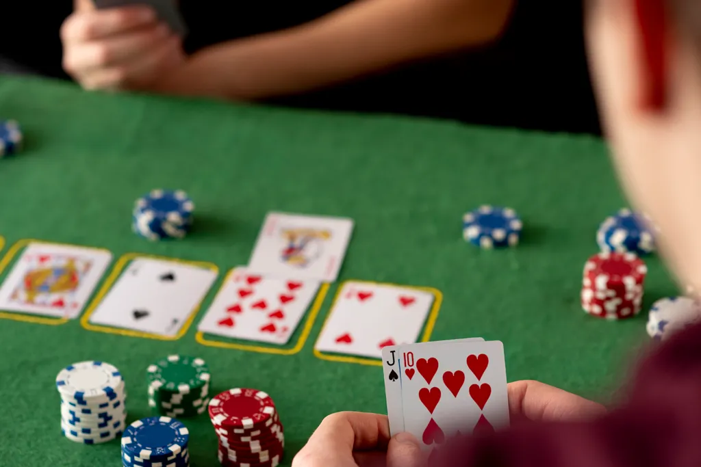Play on our featured Live Poker Table